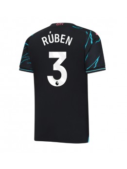 Moški Nogometna dresi replika Manchester City Ruben Dias #3 Tretji 2023-24 Kratek rokav